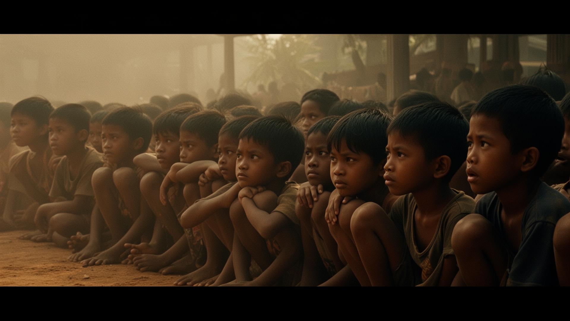 Children waiting